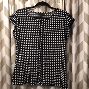 Worthington Polka Dot Blouse
